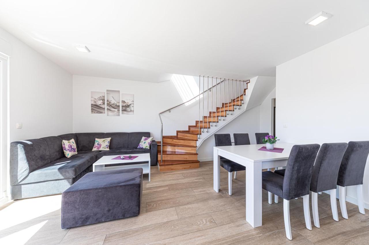 Apartamento Panoramic View And Sea Trogir Exterior foto